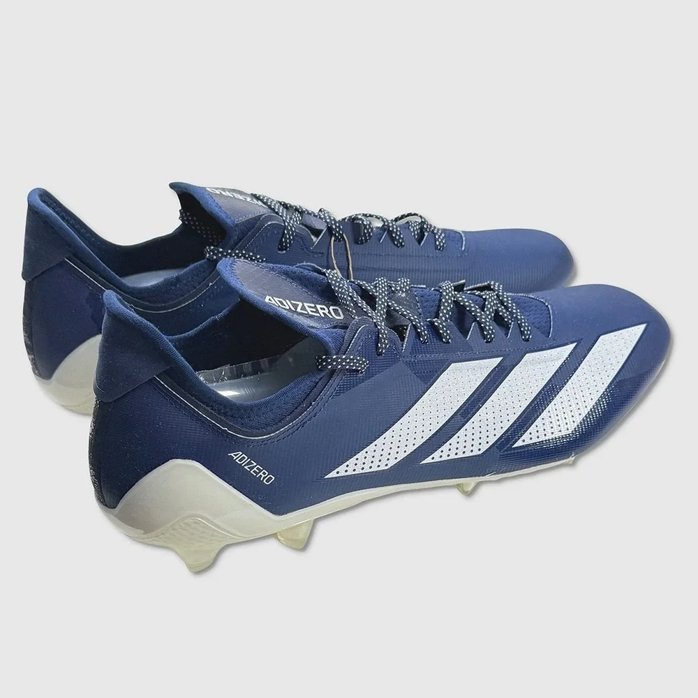 Adidas Adizero Electric.1 Football Cleats  - NEW Mens Size 16 Blue - #47360-OF